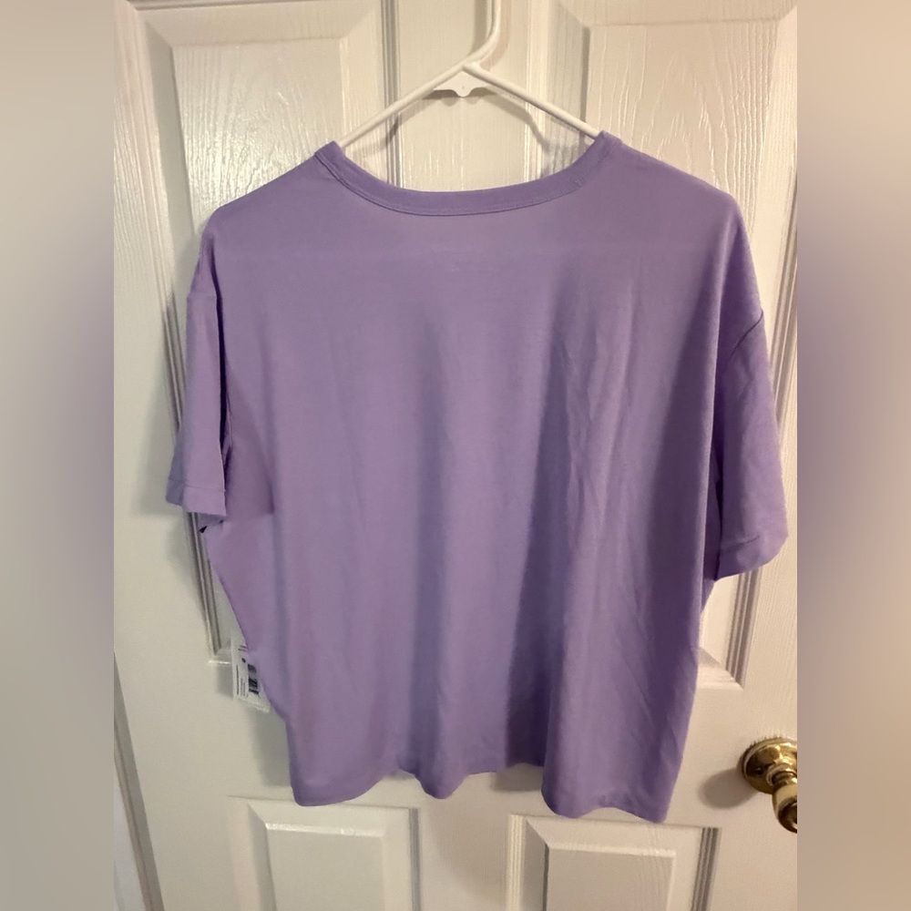 Free Fly Apparel Women's Elevate Lightweight Tee, bright lavender color - Picture 6 of 7